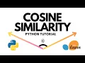 Cosine Similarity for Data Science Tutorial