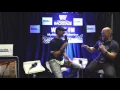 Andre Styles speaks with Nick Hissom at the 2-17 Grammys