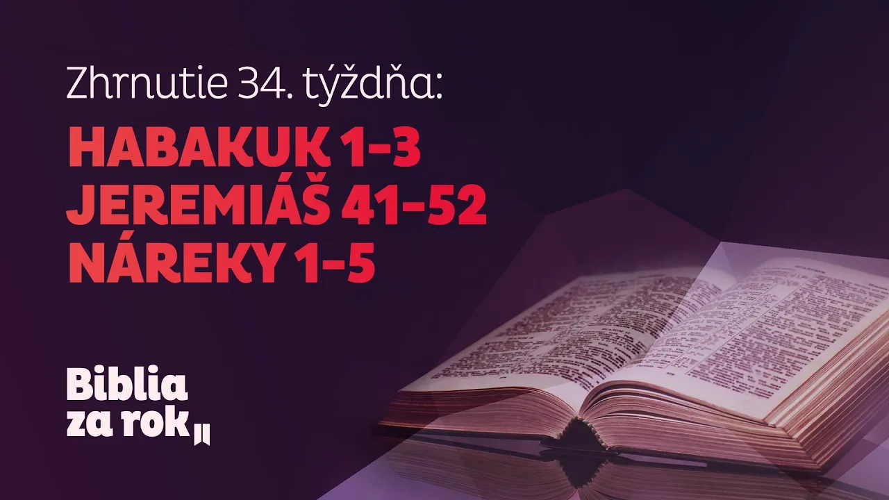 Zhrnutie 34. týždňa - Biblia za rok episode artwork