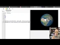 Modeling Geostationary Orbits in GlowScript Vpython