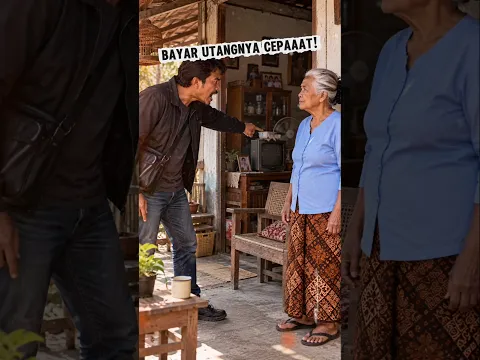Nenek Ini Tetap Tenang Walau Ditagih Hutang #Shorts #shortsvideo