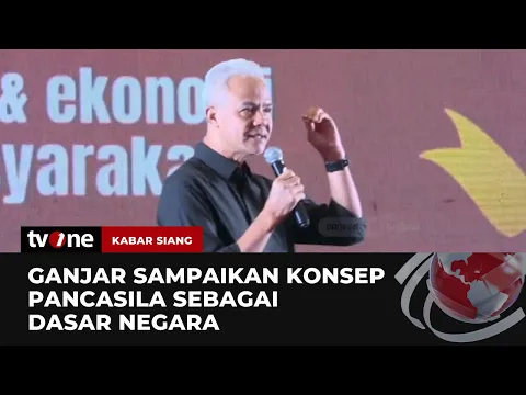 Ganjar Pranowo Soroti Ekonomi Indonesia Berkeadilan