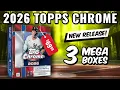 AWESOME ROOKIE AUTO NEW RELEASE 2026 TOPPS CHROME MEGA BOXES