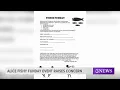 Permission slip circulating for unauthorized field trip in Alice