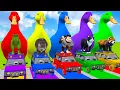 Download Lagu Long Slide Game With Cow Elephant Gorilla Hippopotamus Tiger 3d Animal Game Funny 3d Animals