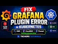 Grafana Plugin Error in Kubernetes - Fix DNS CoreDNS Flannel Step by Step