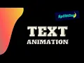 Awesome Text Animation Using Splitting JS For Your Website