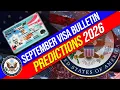 September 2026 Visa Bulletin Predictions FB EB Green Card Categories US Immigration