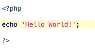 PHP - Hello World