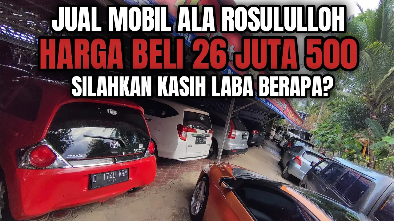 MAU BELI MOBIL BEKAS TONTON DULU