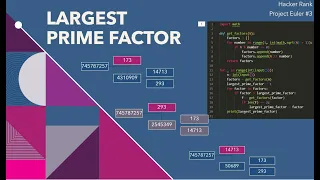 Python solution Hacker Rank - Project Euler