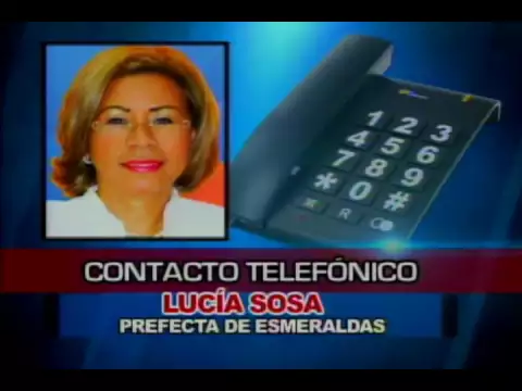 Contacto telefónico Lucía Sosa 
