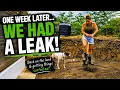 One Week Later We Found a Leak in Our New Tiny House