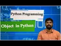 LEC28 Python Programming Object in Python by Mr D Sandeep