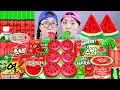 Download Lagu ASMR MUKBANG | 수박 디저트 아이스크림 탕후루 수박젤리 먹방 DESSERT ICE CREAM WATERMELON TANGHULU DONA 도나