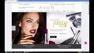 How do I buy Avon online Go to www youravon