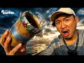 SUSPICIOUS Fishing Method WTF is THIS 80 Hooks Hand-Line Rig