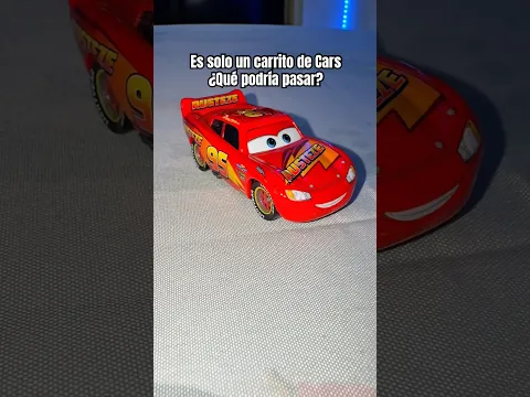 ES SOLO UN CARRITO DE CARS..¿Qué podría pasa…?💀#cars #collection  #mattel #hotwheels #ligthing
