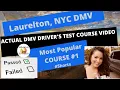 ACTUAL TEST ROUTE Luarelton NY DMV Test Route - Behind The Wheel Springfield Gardens
