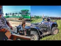 Download Lagu Corralling Cattle and Combine Work