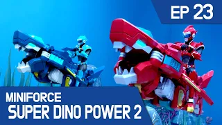 Download [MINIFORCE Super Dino Power2] Ep.23: Here Comes Super Megalodon! MP3