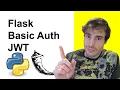 Basic Authentication JWT Flask and Python Backend