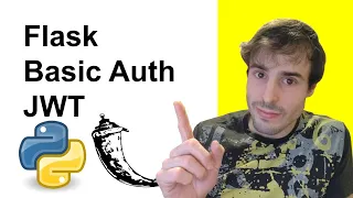 Basic Authentication JWT Flask and Python Backend