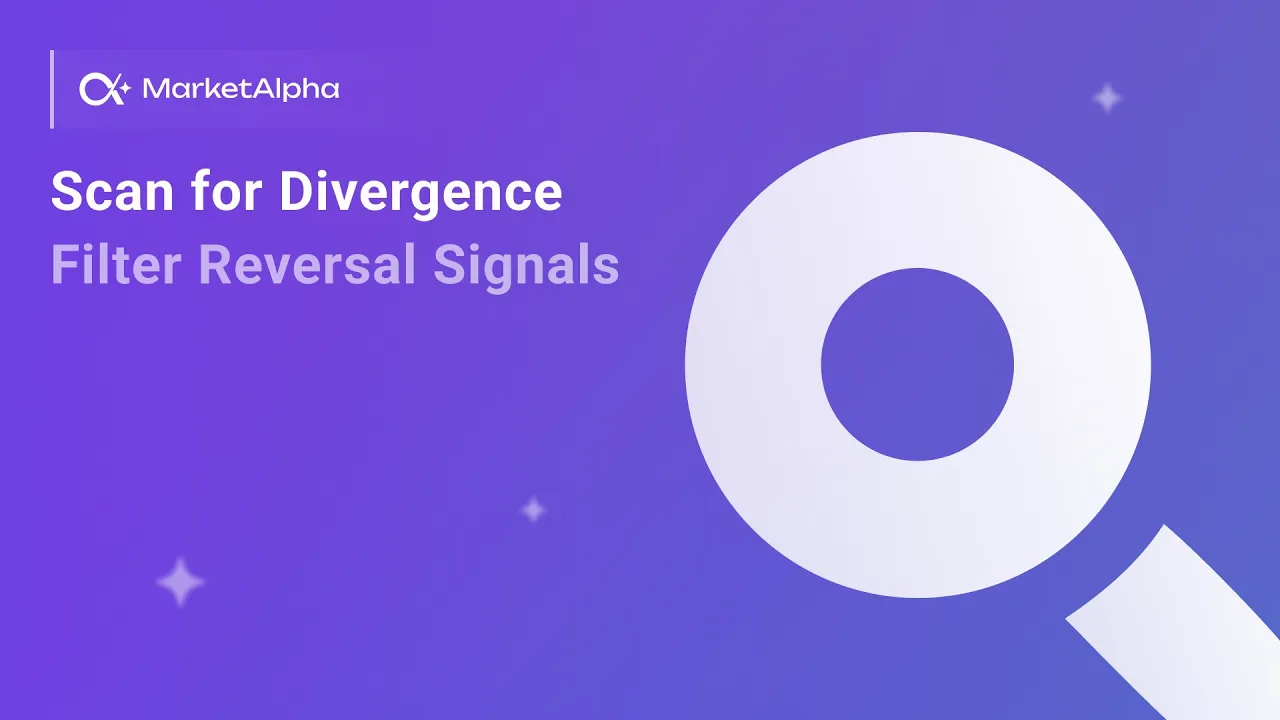 Scan for Divergence Filter for Reversal Signals 3 min