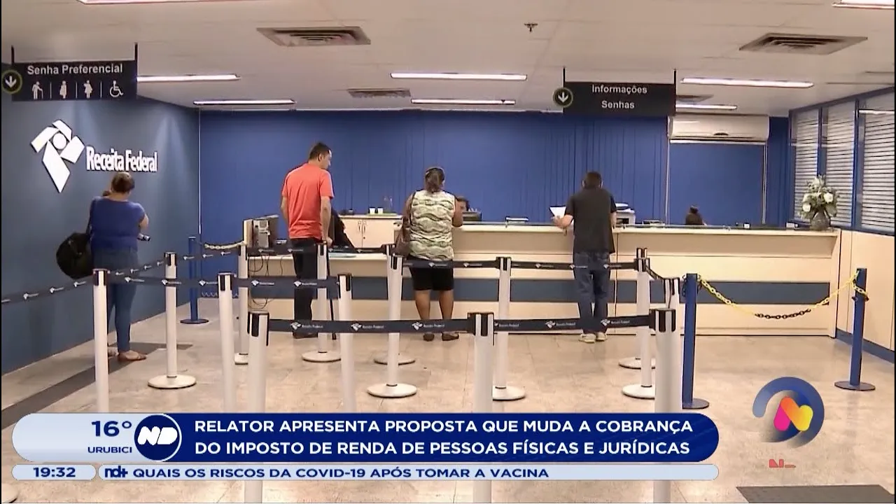 Relator apresenta proposta que muda cobrança do imposto de renda de pessoas físicas e jurídicas