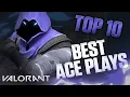 Download Lagu TOP 10 BEST ACE PLAYS - Valorant Montage