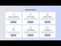 Responsive Service Box Using CSS Grid Layout Service Section HTML CSS