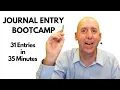 Journal Entry Bootcamp
