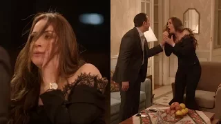 مدحت صالح  جابر  يعتدي على نرمين الفقي  عبير  بالضرب في مشهد صعب    تفتكر مين الغلطان    أبو العروسة دندنها