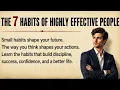 7 Powerful Habits That Can Change Your Life Learn English Through a Story