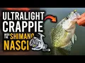 Lagu ULTRALIGHT CRAPPIE FISHING! (Shimano Nasci 500)
