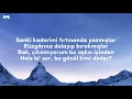 Mustafa Sandal - Gel Bana Sözleri (Lyrics)