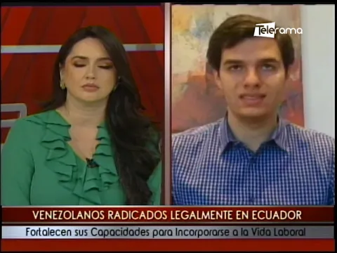 Venezolanos radicados legalmente en Ecuador fortalecen sus capacidades para incorporarse a la vida laboral