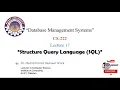 FACULTY402-CS222-KUST20201-L11-V2-SQL