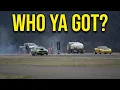 Hemi Cuda Races Supercharged Z06 Corvette Muscle vs Modern Tech