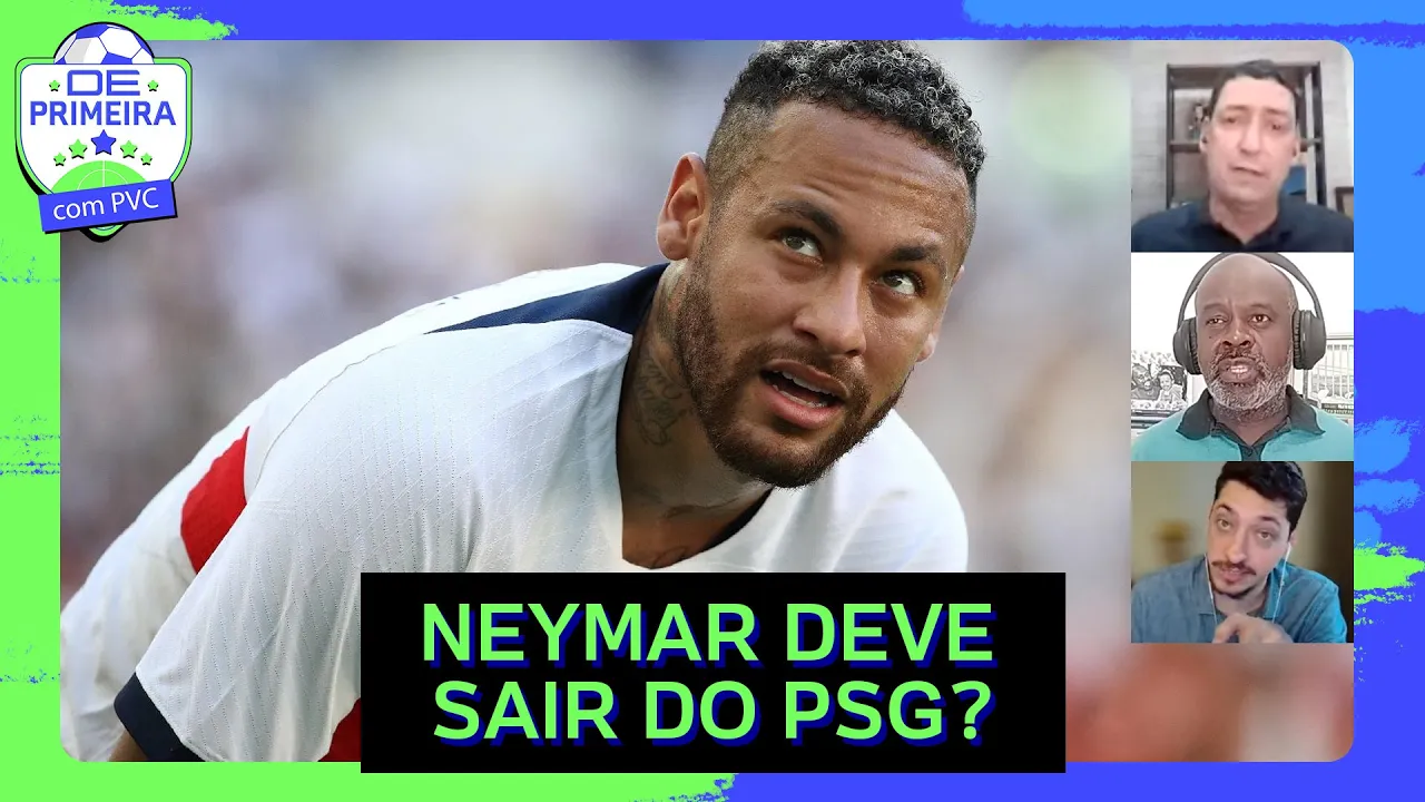 ???? NEYMAR DEVE SAIR OU FICAR NO PSG? PVC DEBATE; COMO O CAMPEONATO ESPANHOL COMBATERÁ O RACISMO?
