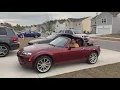 NC Miata PRHT Opening