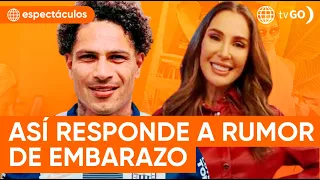 Así responde Ana Paula Consorte a rumores de embarazo | América Espectáculos (HOY)