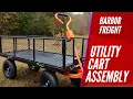 Harbor Freight Utility Cart Assembly Step by Step