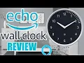 AMAZON ECHO WALL CLOCK REVIEW ALEXA APP SETUP