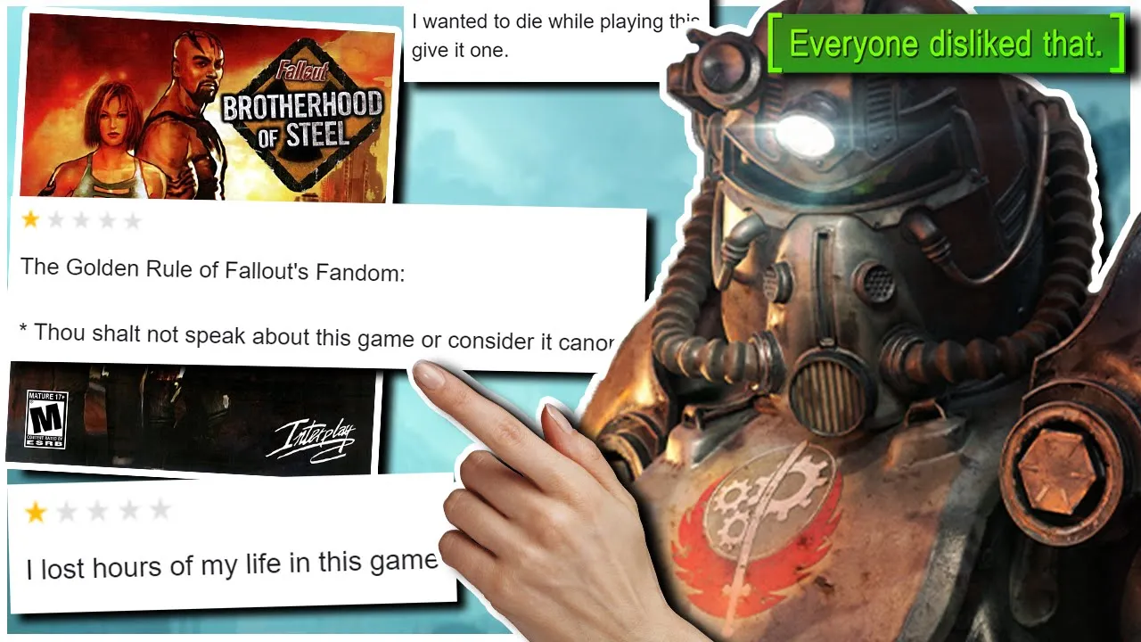 I Forced myself to play the WORST Fallout