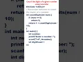 C Program Count digits using recursion