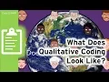 What Does Coding Looks Like Qualitative Research Methods