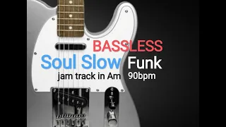 Download Bassless Backing Track Slow Funk Style in Am - 90bpm MP3