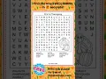 Thanksgiving Word Search - Find WELCOMING