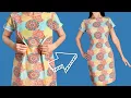 Sewing trick - how to downsize a dress to fit perfectly Miarti